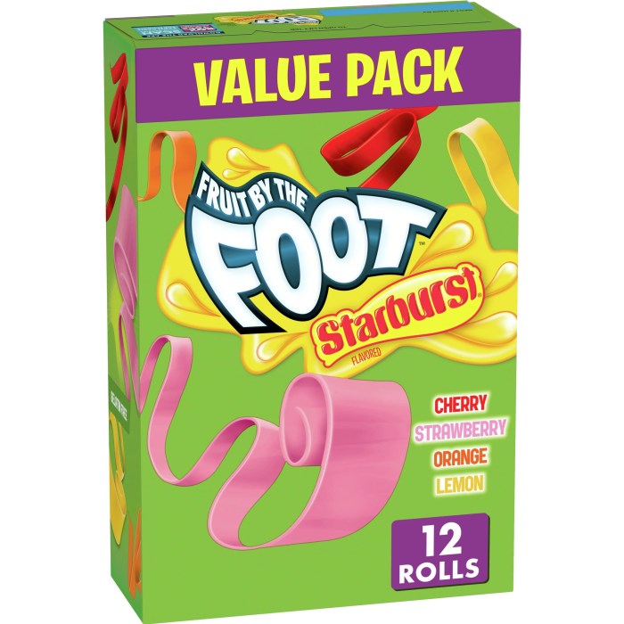 Fruit by the foot nutrition facts