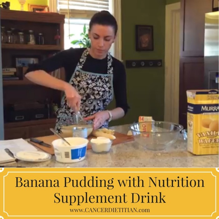 Banana pudding nutrition facts