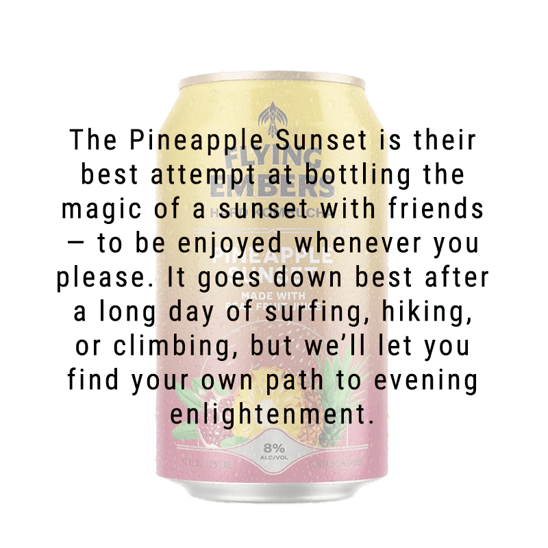 Pineapple sunset hard kombucha nutrition facts