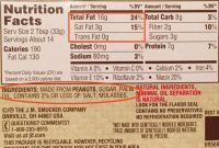 Natural peanut butter nutrition facts